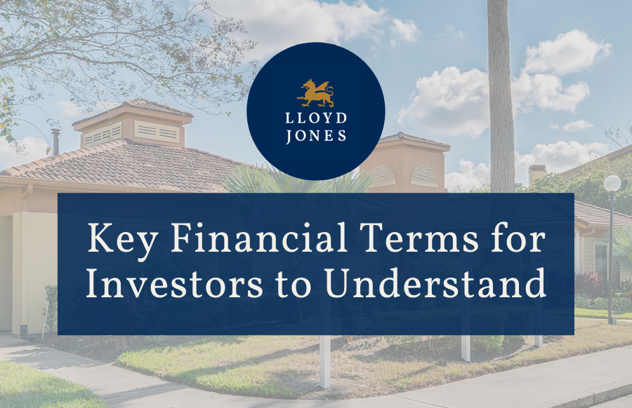 Key Financial Terms for Investors To Understand