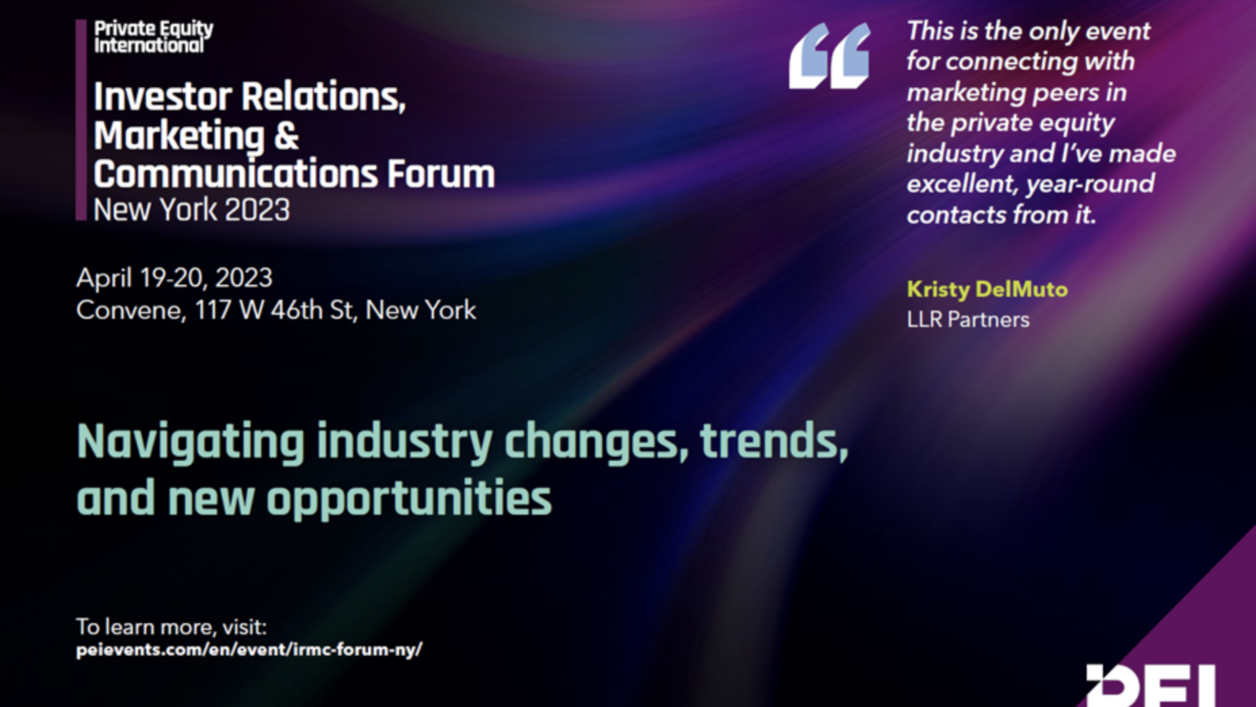 PEI – Investor Relations, Marketing & Communications Forum New York 2023